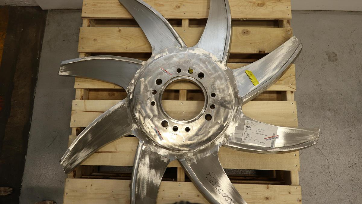Used Voith Sulzer ATS 500 Turbo Separator 8-Vane Rotor #47150