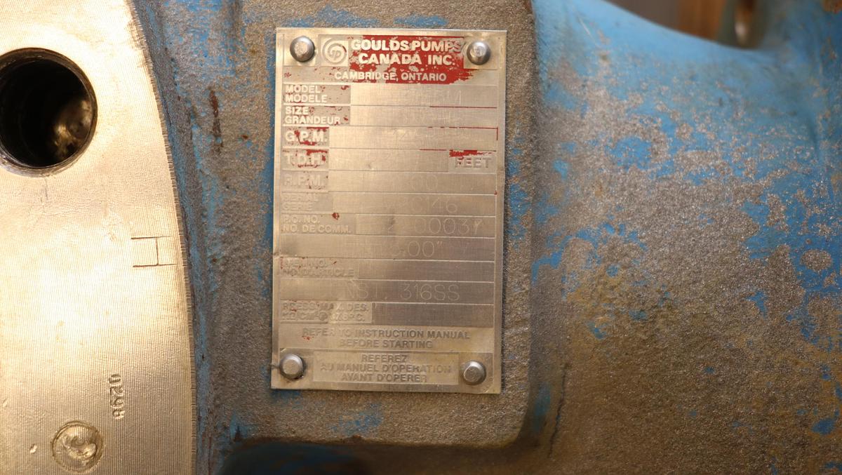 Refurbished Goulds 3175 6x8x18 Pump Casing #46570