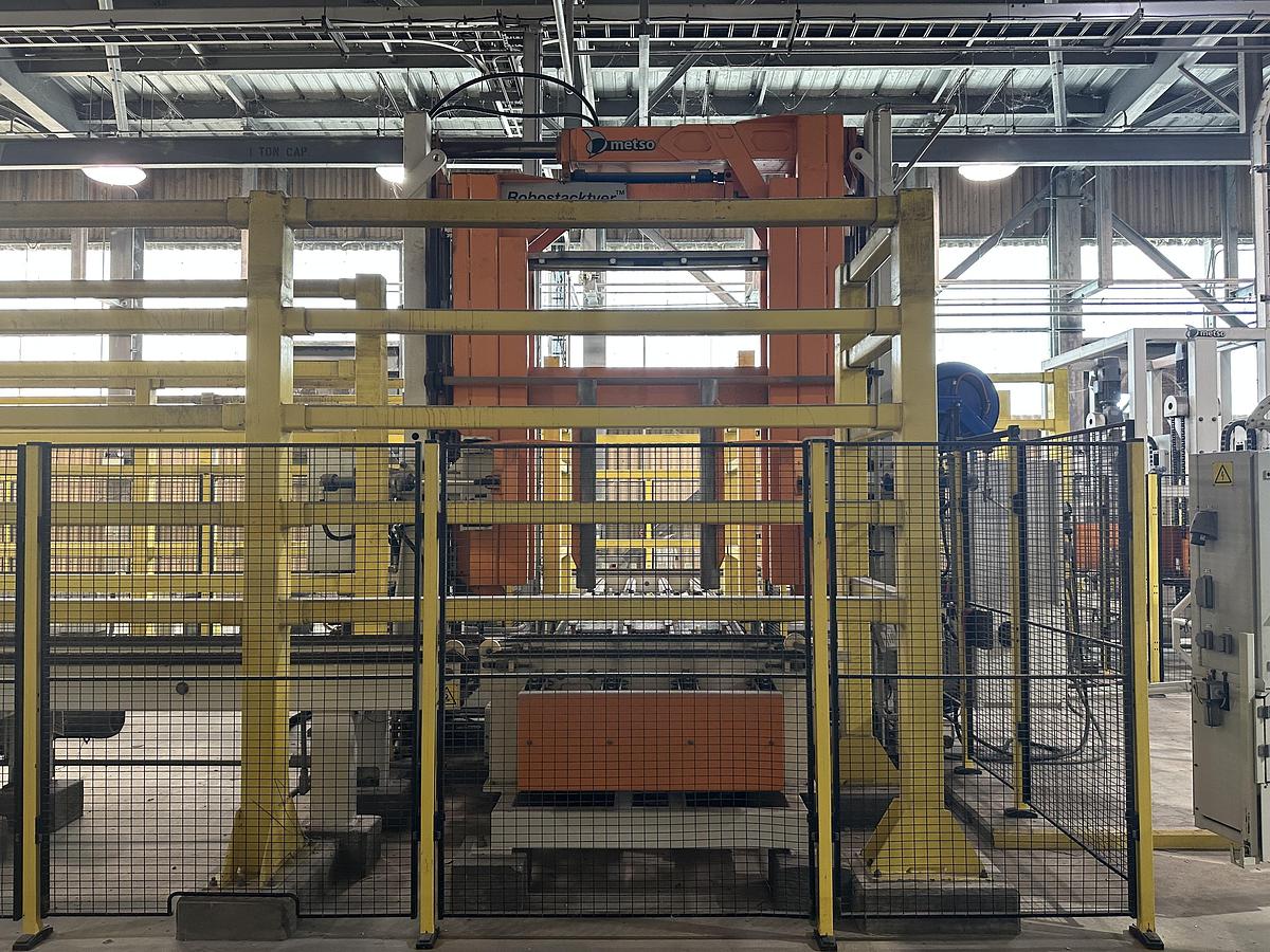 Used METSO Bale Forming & Bale Handling System