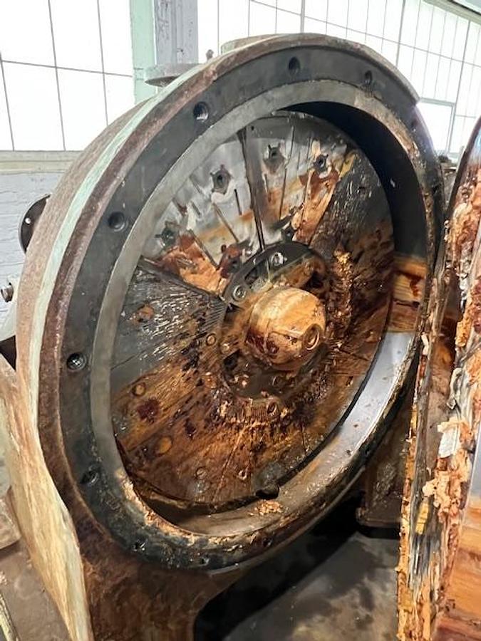 Used Beloit DD4000 Disc Refiner, 34/38" #46696