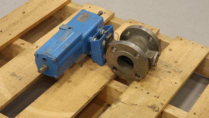 Refurbished Neles Controls 2" Vee Ball Valve #45008