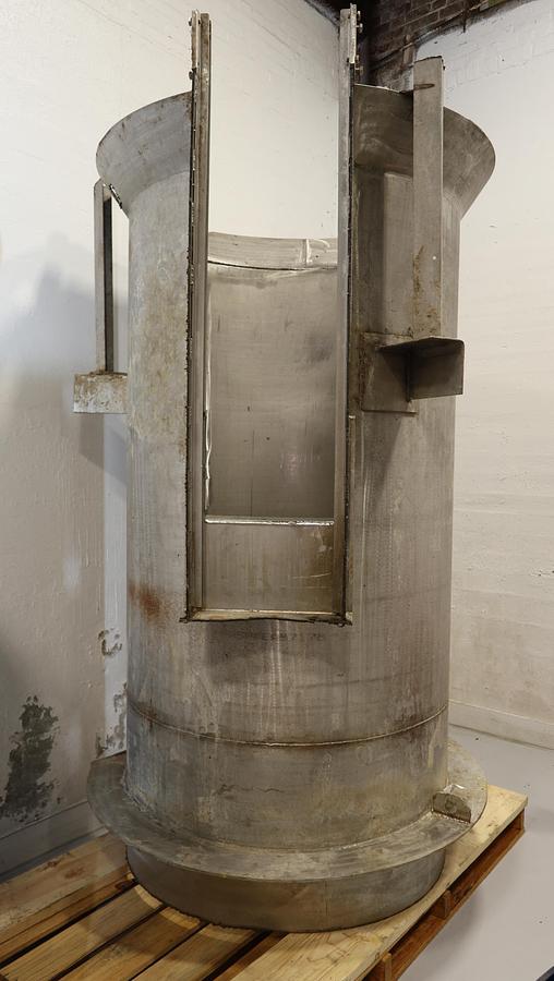 Used Andritz Saturn Monorail Hydraulic Grapple Hoist with SS Trash Tower #46206