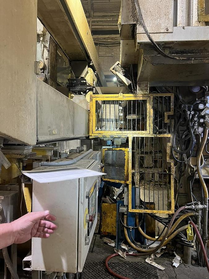 Used 7 Cylinder 110" Recycled Paperboard Machine #47044