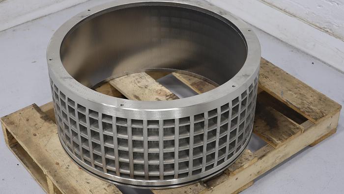 Unused Black Clawson UV100 Pressure Screen Basket #45675