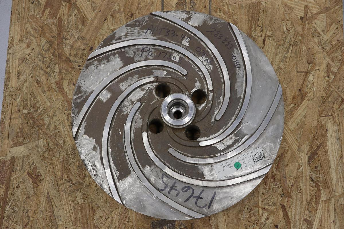 Unused Sulzer APT 33-4C 15.875" 4-Vane Impeller #47580
