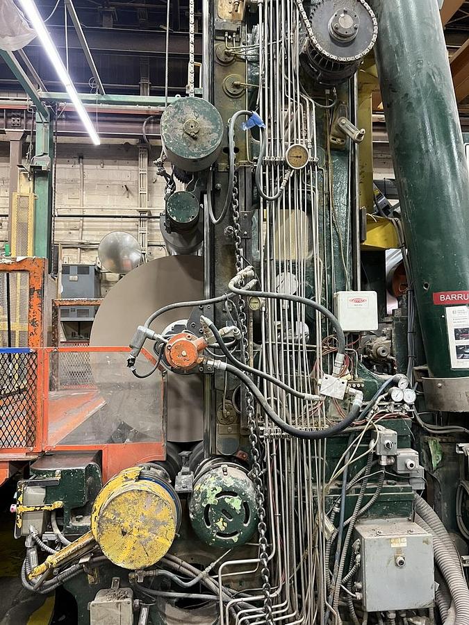 Used 7 Cylinder 110" Recycled Paperboard Machine #47044