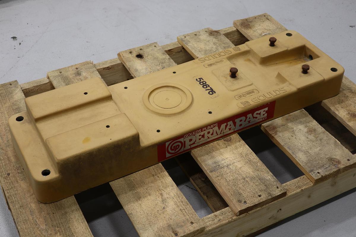 Unused Goulds 3196 ST/STX #1 Permabase Pump Base #47719