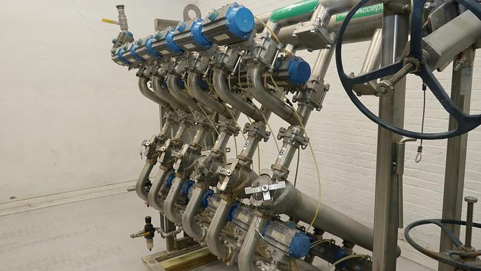 Unused Kadant AES ERGO-6/7 Five-Bank Canister Filter System #46287