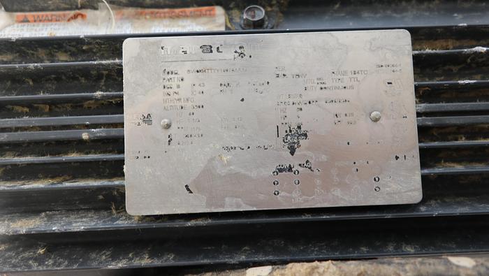 Refurbished Black Clawson M8 Ragger with A/C Motor #44949