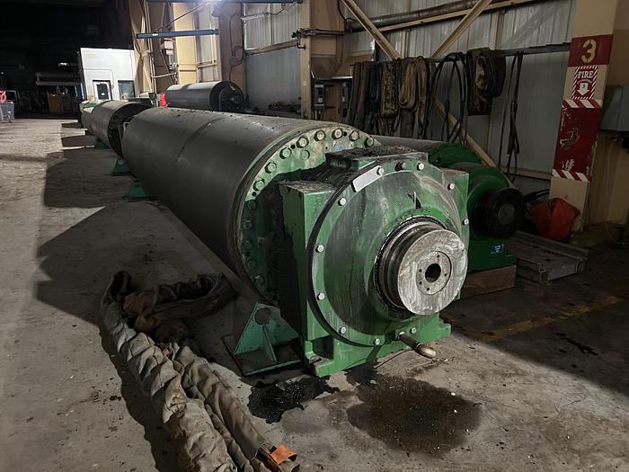 Used BLACK CLAWSON 1ST PRESS, 2ND PRESS, 3RD PRESS, COUCH ROLLS #46297