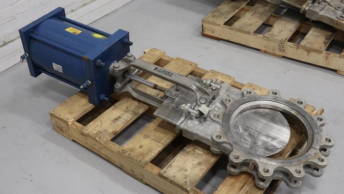 Used FNW 12" Air Operated Knife Gate Valve #46407