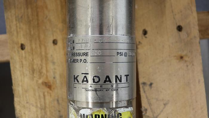 Used Kadant AES 770B-09-09-04 4-Bank Canister Filter #44778