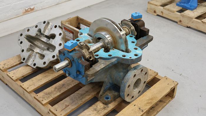Used Goulds 3410 2x3x11 Split Case Pump #44669