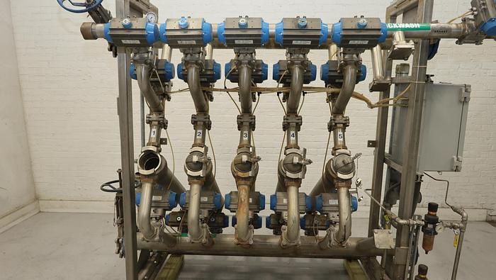 Unused Kadant AES ERGO-5/6 Five-Bank Canister Filter System #46272