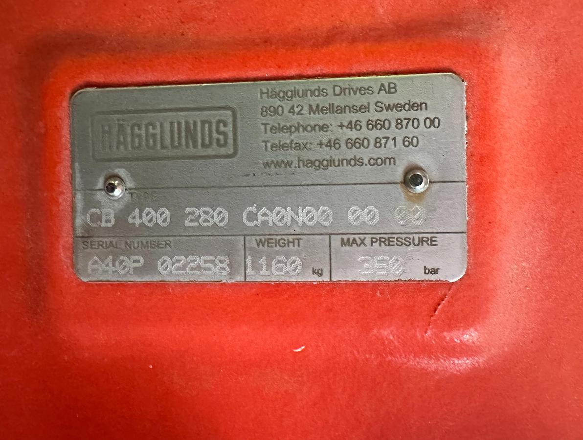 Used Thune SP70SL Dewatering Screw Press #46857