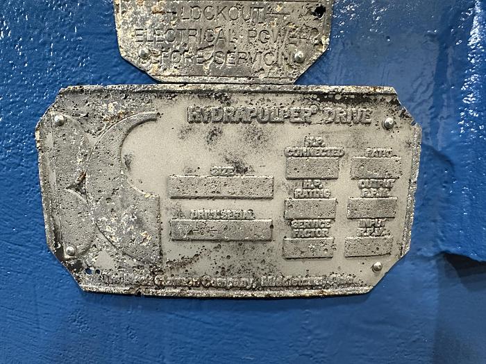 Refurbished Black Clawson #4 Pulper Drive, 4.37:1 Ratio, Rebuilt #45318