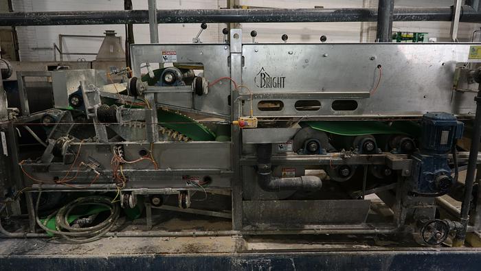 Used Bright Technologies 0.6 Meter Sludge Belt Press #44651