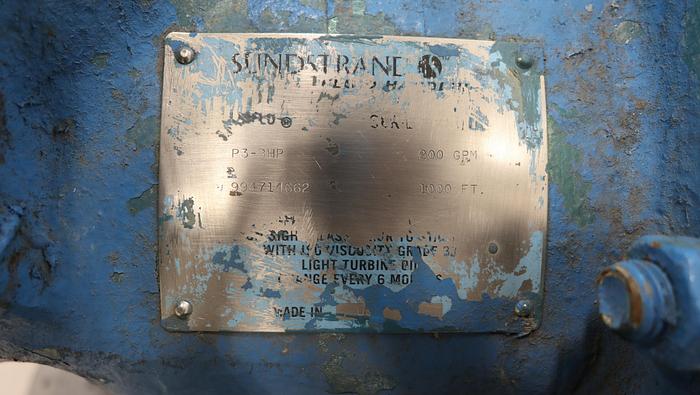 Used Sundstrand P3-BHP High Pressure Pump #45218