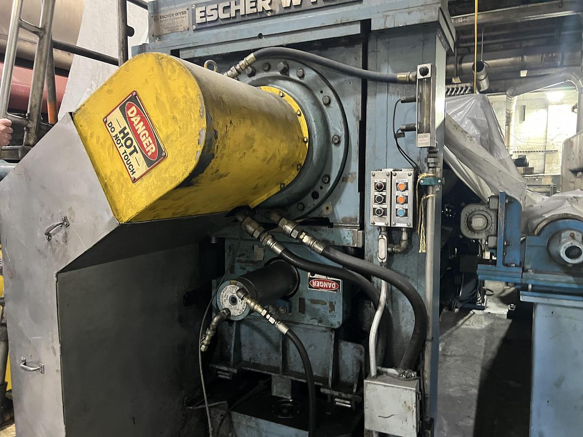 Used Sulzer Escher Wyss NipcoMat Calender Stack #47453