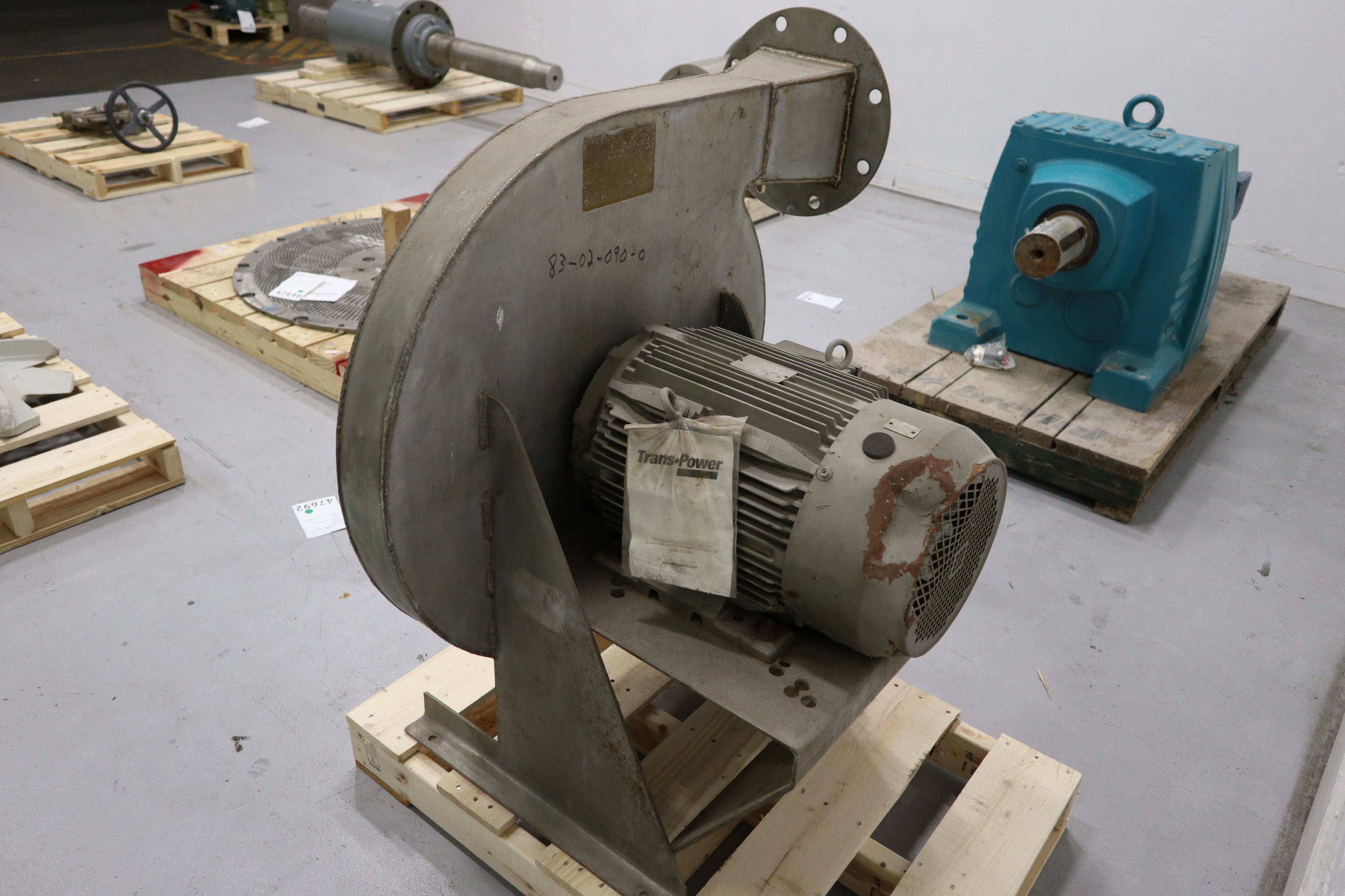 Refurbished MMW 8x7 Centrifugal Blower #47692