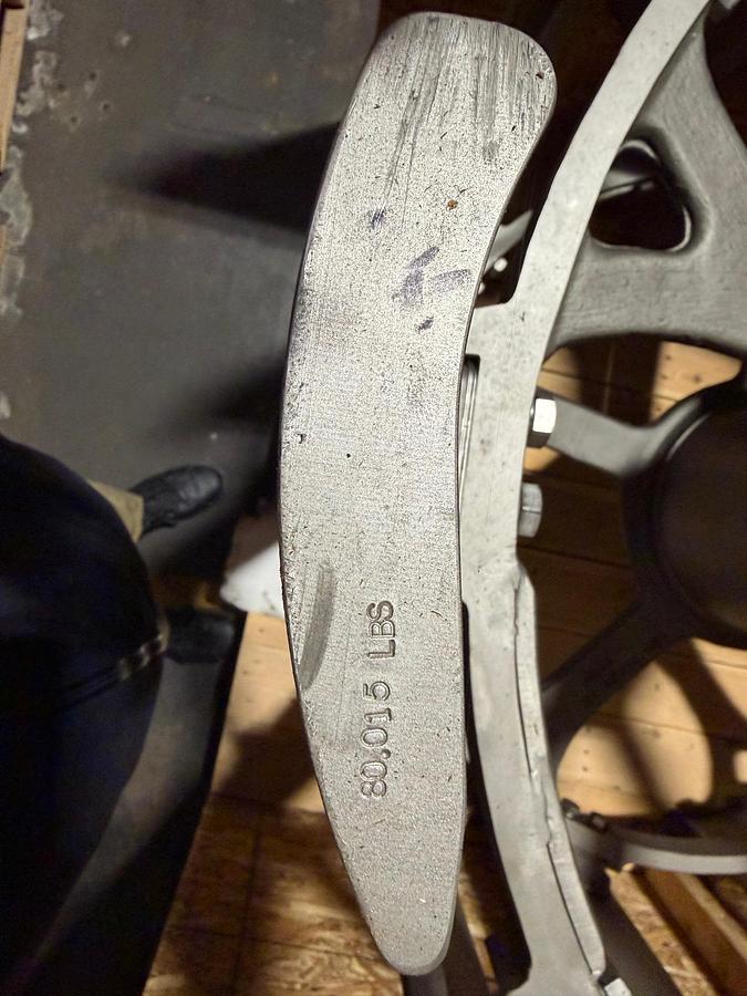 Unused GL&V M-50 Horizontal Pressure Screen 10-Foil Rotor #46784