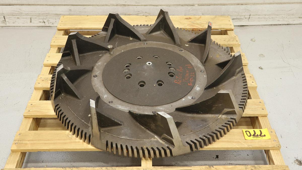Refurbished Bolton Emerson Tornado II Horizontal Pulper 35" Rotor  #46734