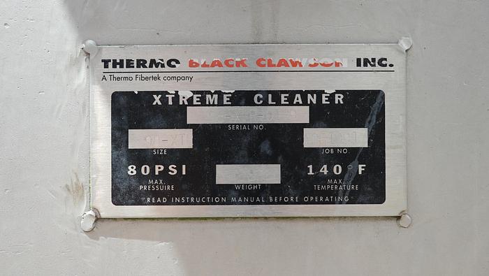 Used Black Clawson 98-XTR-0129 XTREME Cleaner System #44918