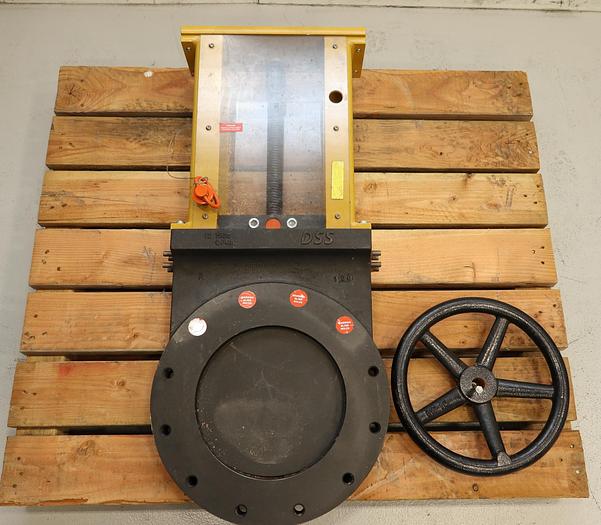 Used DSS 12" Hand Operated Knife Gate Valve #46242