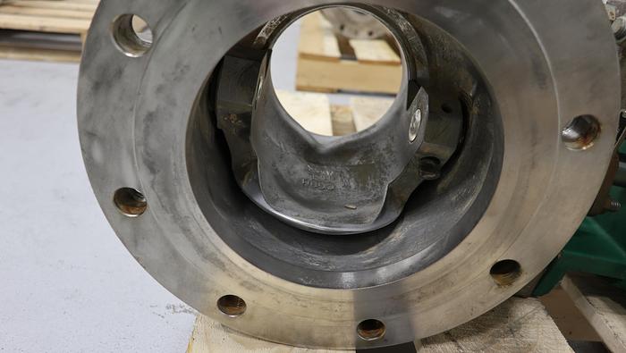 Used Fisher 8" V150 Series B Air Operated Vee Ball Valve #46416