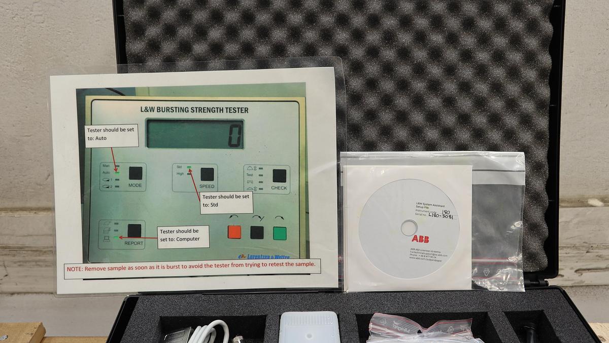 Used L&W Burst Tester #45363