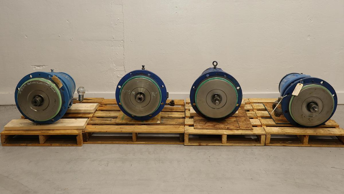 Used Goulds 3175 M Power End With 14" Stainless Steel Stuffing Box #46920