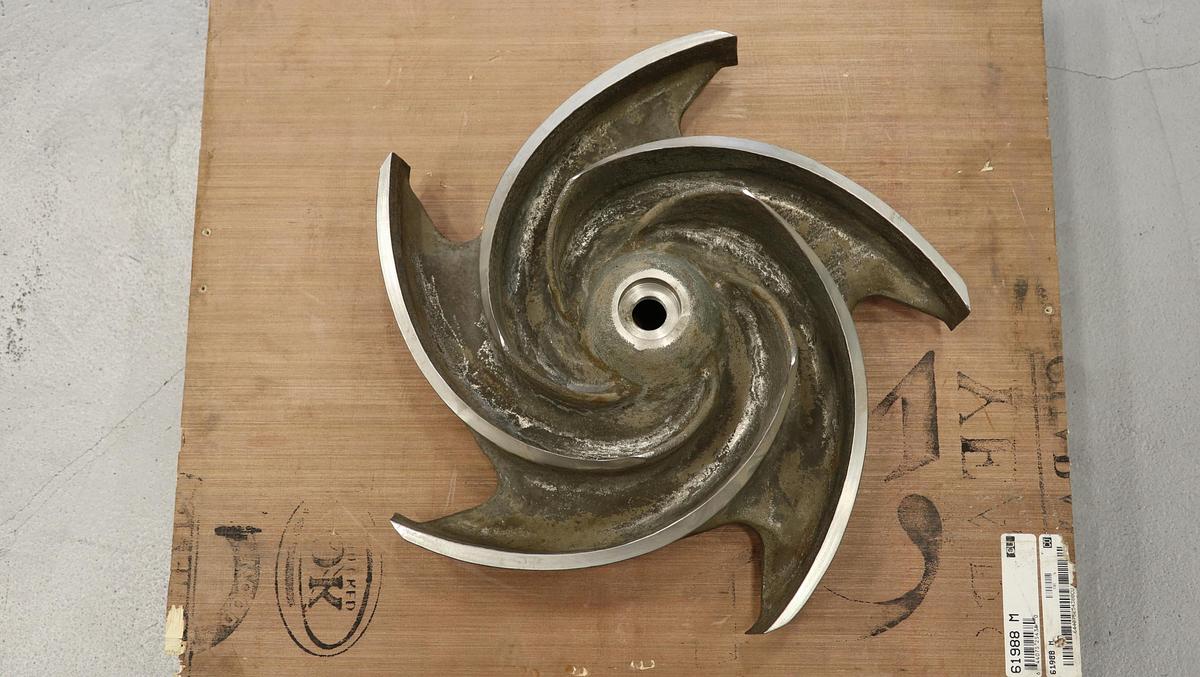 Used Goulds 3175 6x8x18 5-Vane Impeller #46560