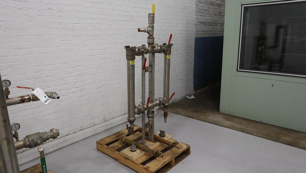 Used Kadant AES 6700 B Duo 2-Bank Canister Filter #46833