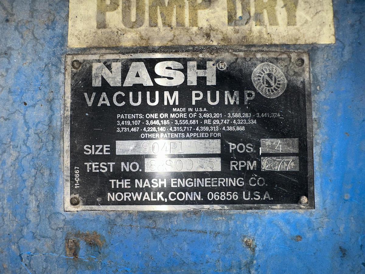 Used Nash 904-P1 Vacuum Pump #46758