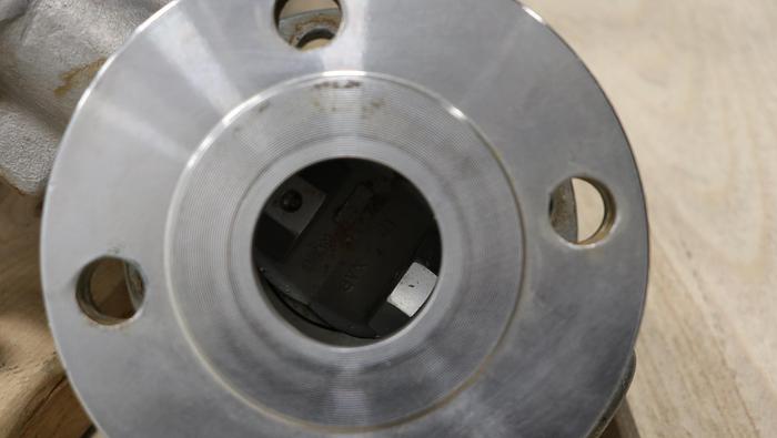 Used Fisher 1.5" V150 Air Operated Vee Ball Valve #46420