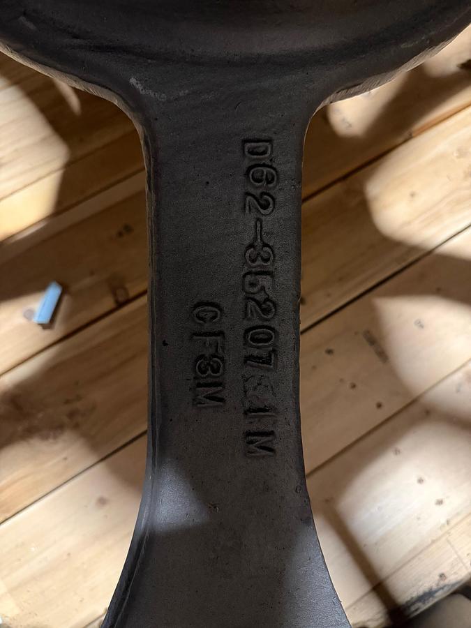 Unused GL&V M-50 Horizontal Pressure Screen 10-Foil Rotor #46784