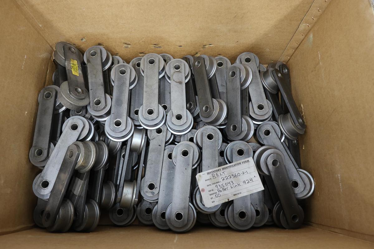 Unused Lot of 924 Roller Link for Conveyor #47634