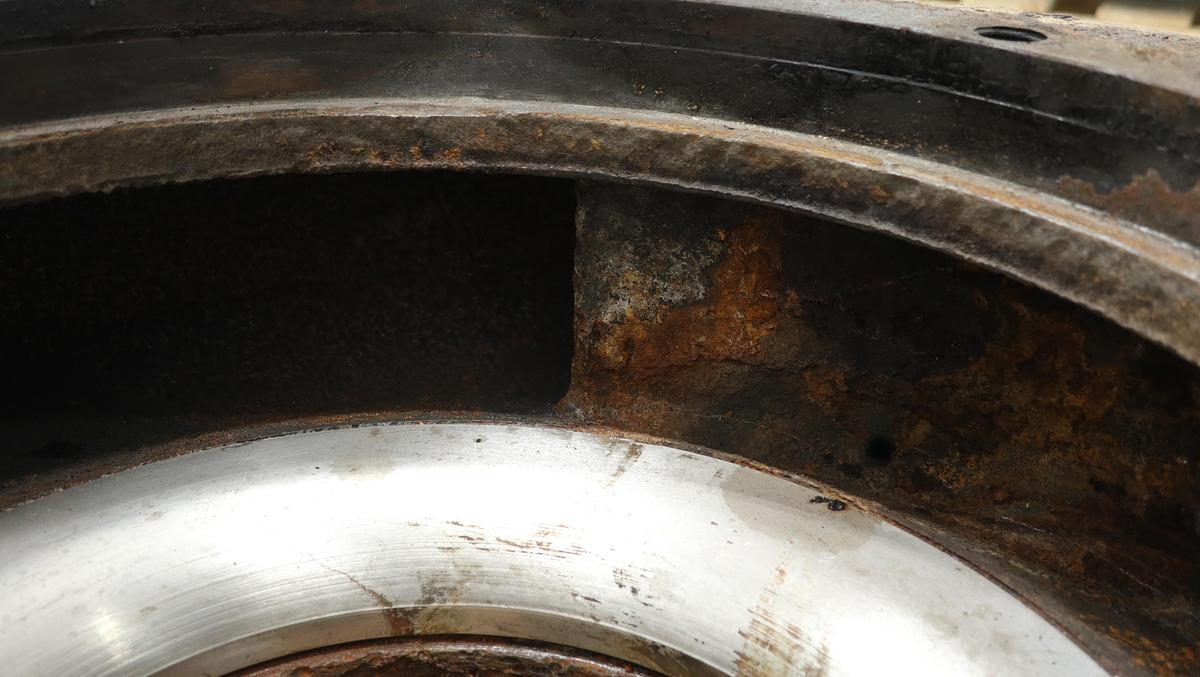 Used Goulds 3175 10x12x18 Iron Pump Casing #46580