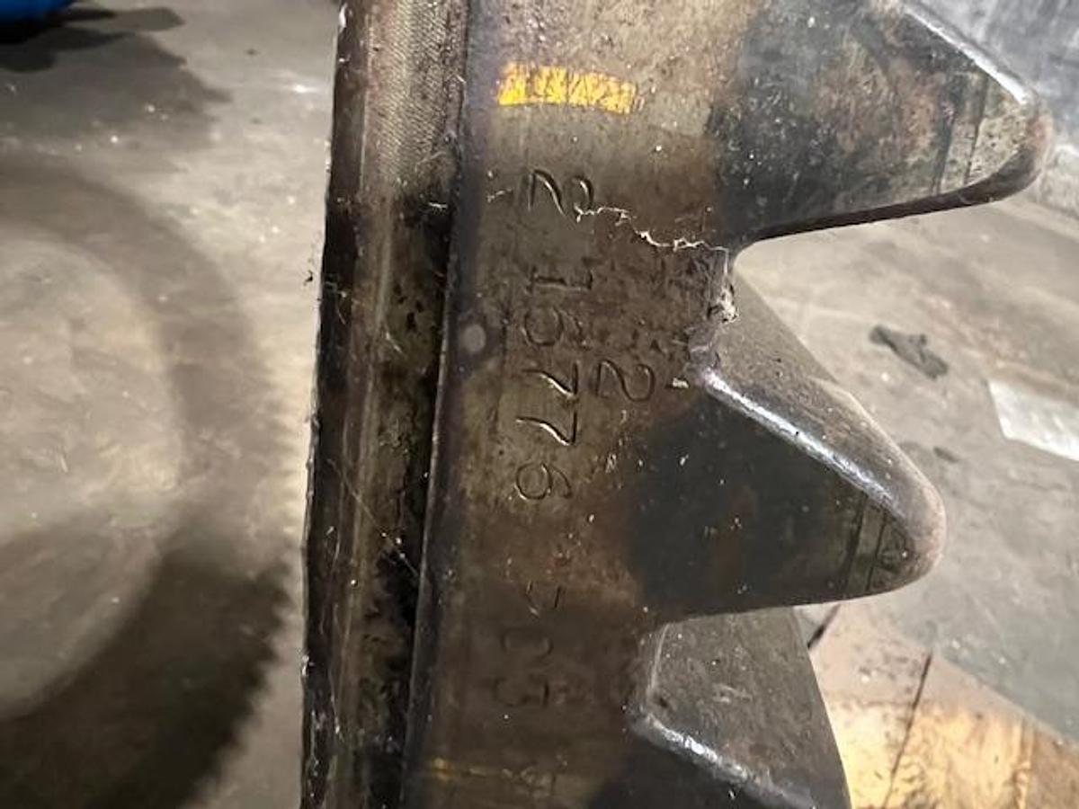 Used Black Clawson #3 Hydrapulper Bull Gear, 84 Teeth, 39.5" Outer, 27" Inner #35474