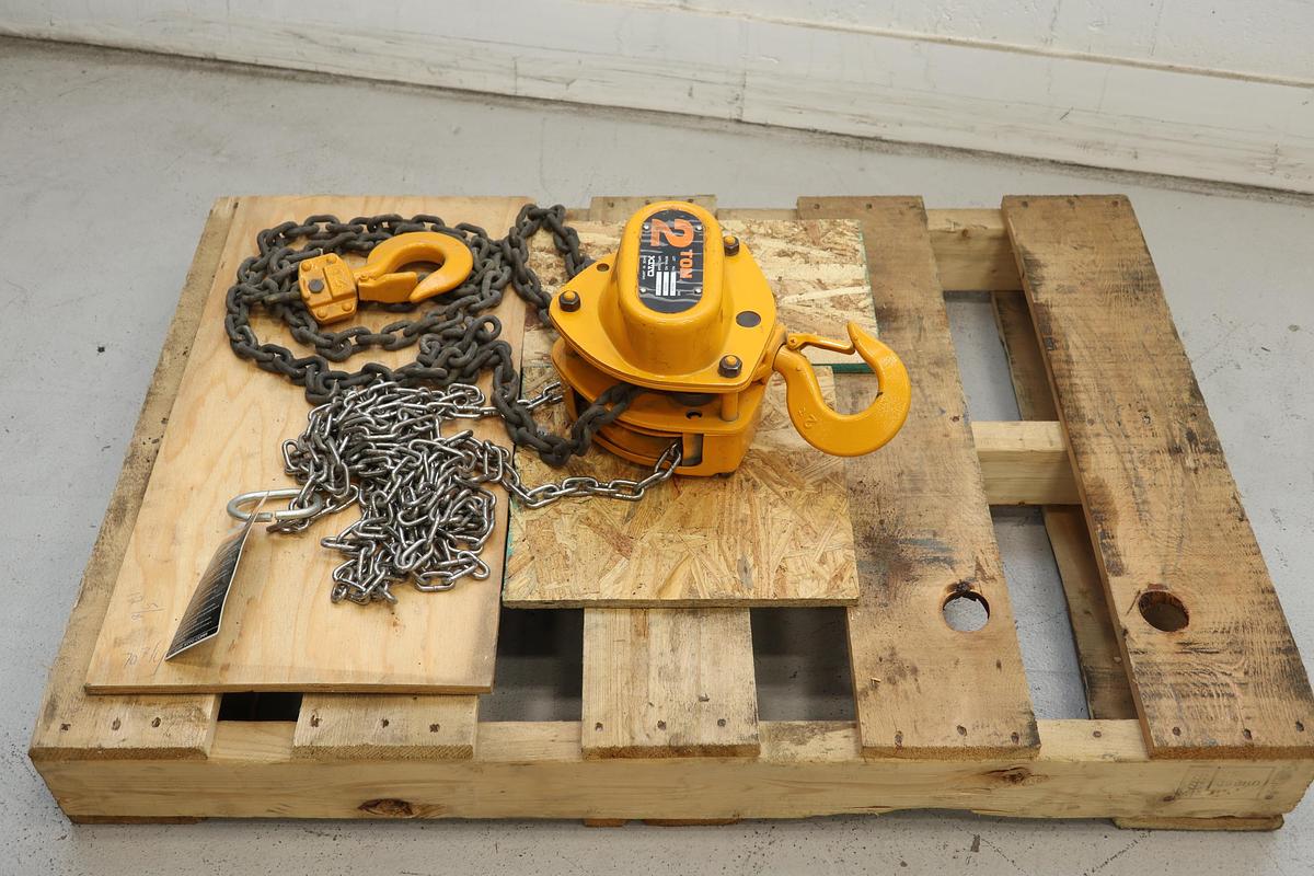 Used Kito M3 348686 2 Ton Hoist #47546