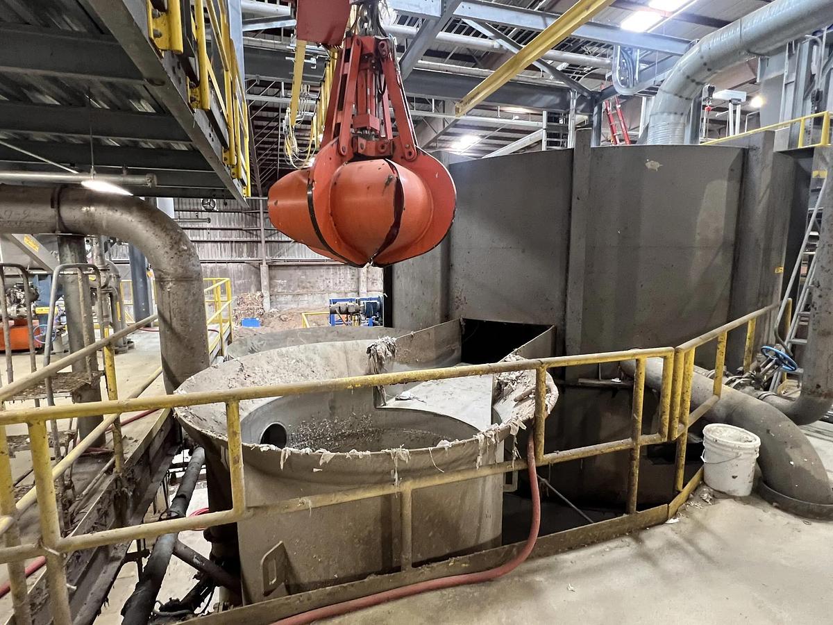 Used Kadant/Black Clawson 600 TPD OCC Stock Prep Recycling System #47448
