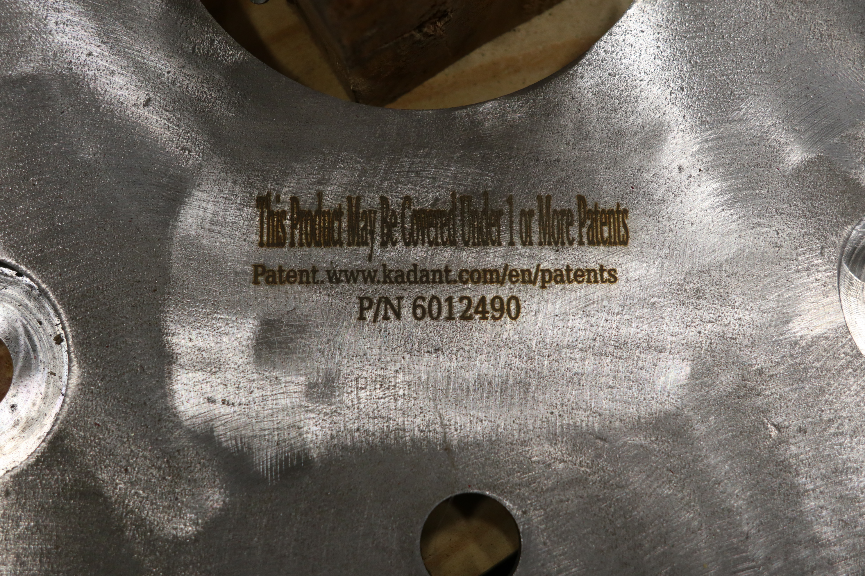 Unused Black Clawson HP42 Hydrapurge Extraction Plate #47696