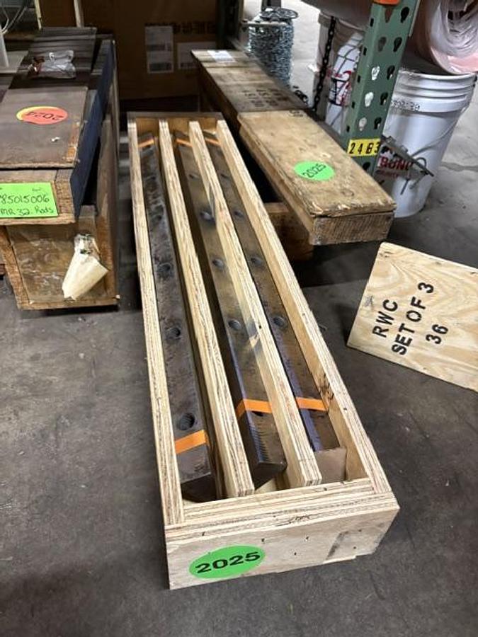 Used BE&K 108W"x65D" Roll Splitter #47628