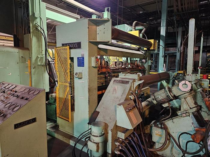 Used LENOX Two Drum Rewinder 90" x 30" (2286 x 762mm) #45179