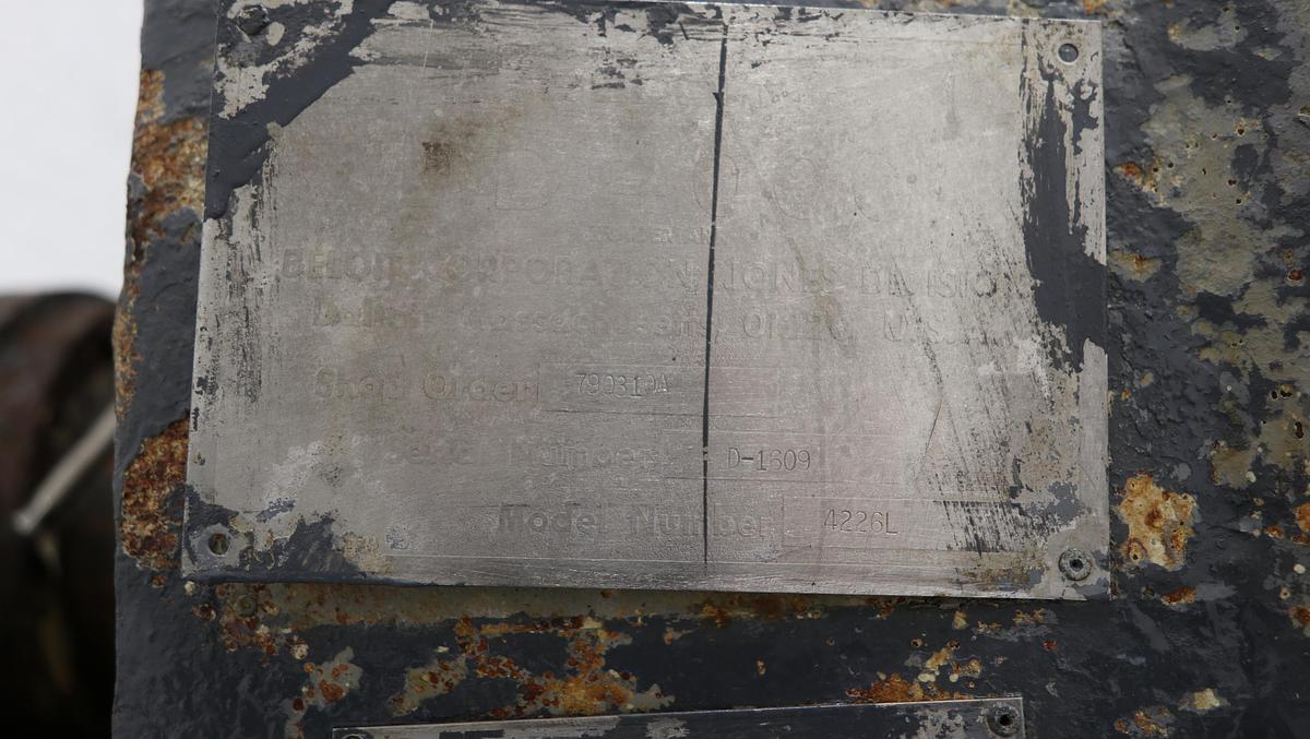 Used Beloit DD4000 26"/30"Disc Refiner #46577