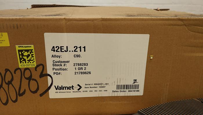 Unused Valmet 42" Refiner Plate Set #46019