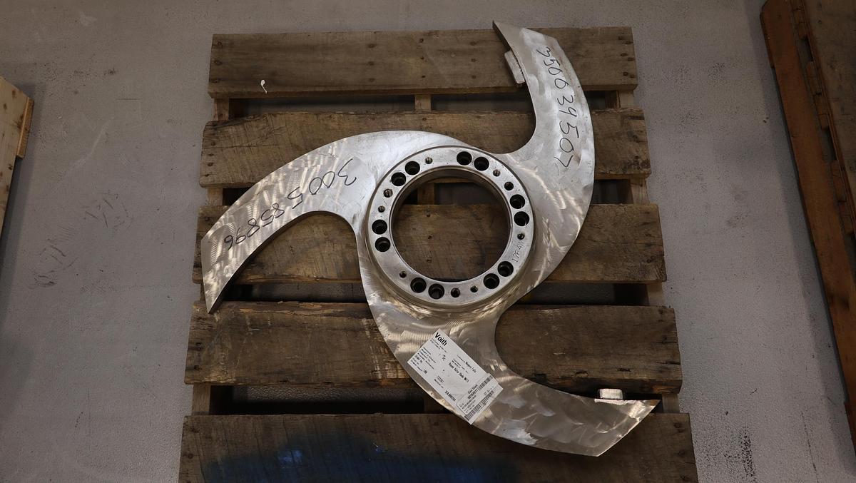 Unused Voith CMV 10 Contaminex 3-Vane Rotor #47217