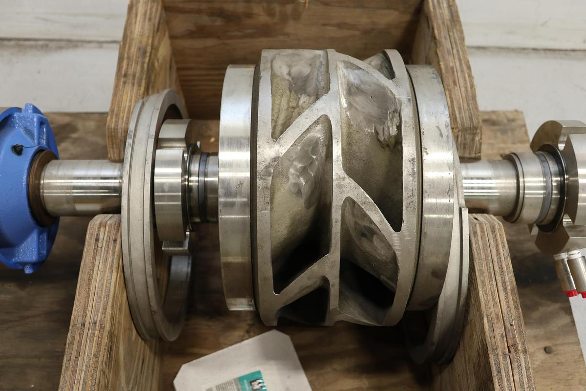 Used Goulds 3405 L Pump Rotating Assembly #47411