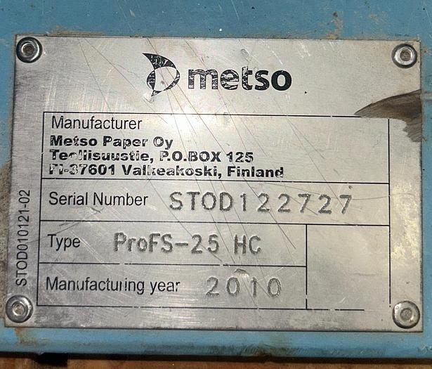 Used Metso ProFS-25 HC OptiScreen #46214