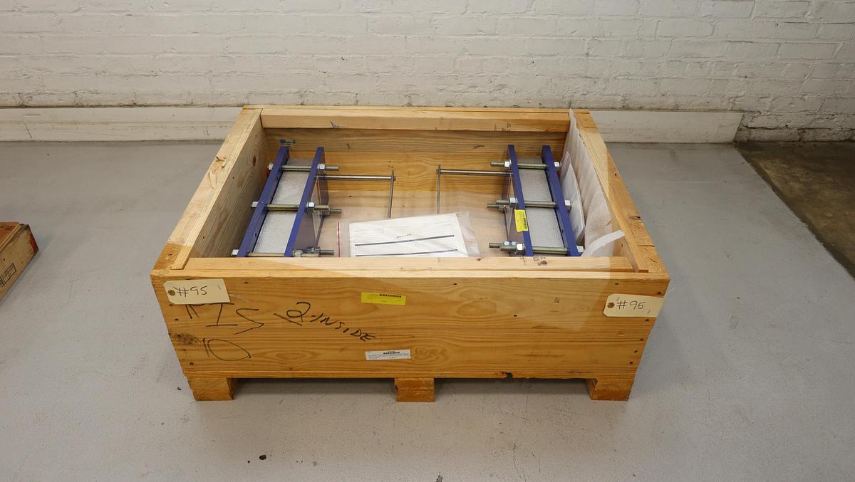 Used Alfa Laval Plate And Frame Heat Exchanger Accu-Therm Side Plate #46686